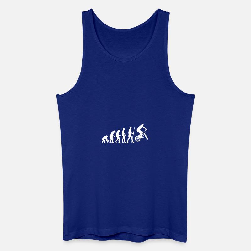 Evolution BMX - Männer Bio Tank Top - Königsblau
