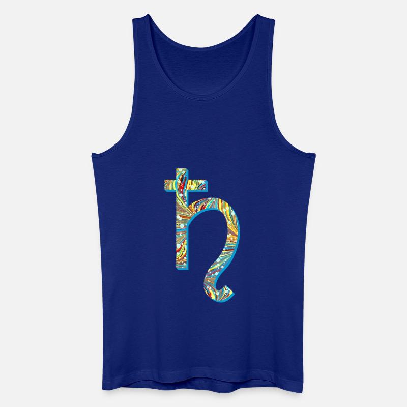 saturn e 201 - Männer Bio Tank Top - Königsblau