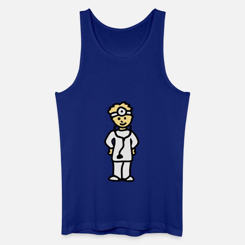Arzt 3 - Männer Bio Tank Top - Königsblau