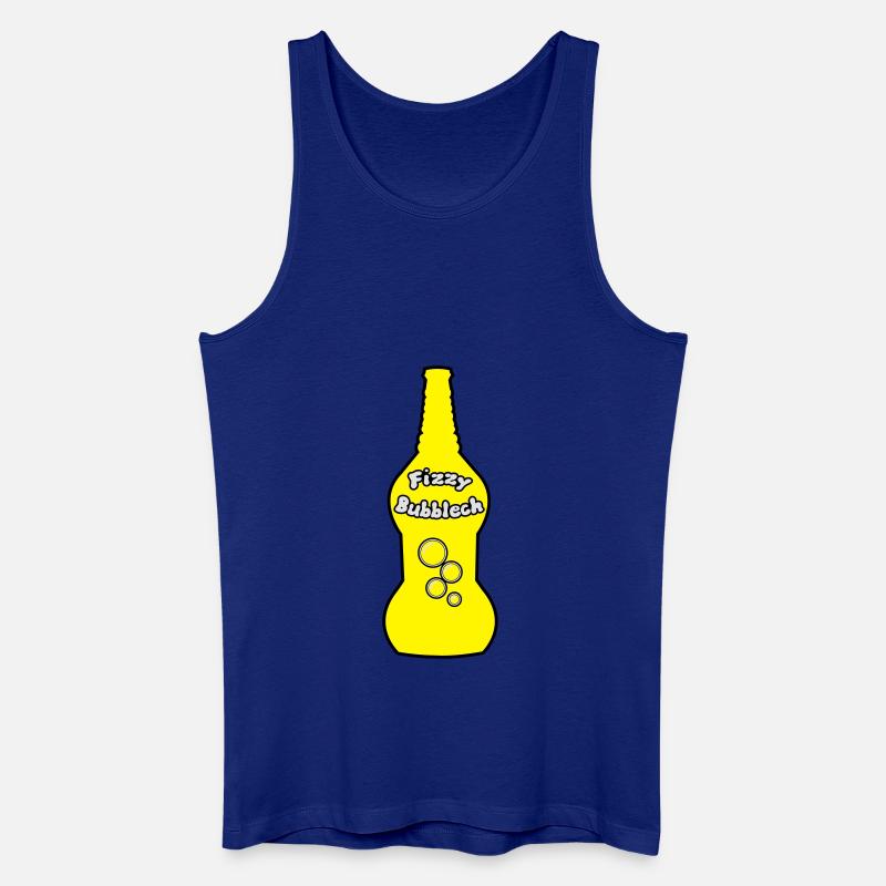 Zohan - Fizzy Bubblech / Bubbele - Männer Bio Tank Top - Königsblau