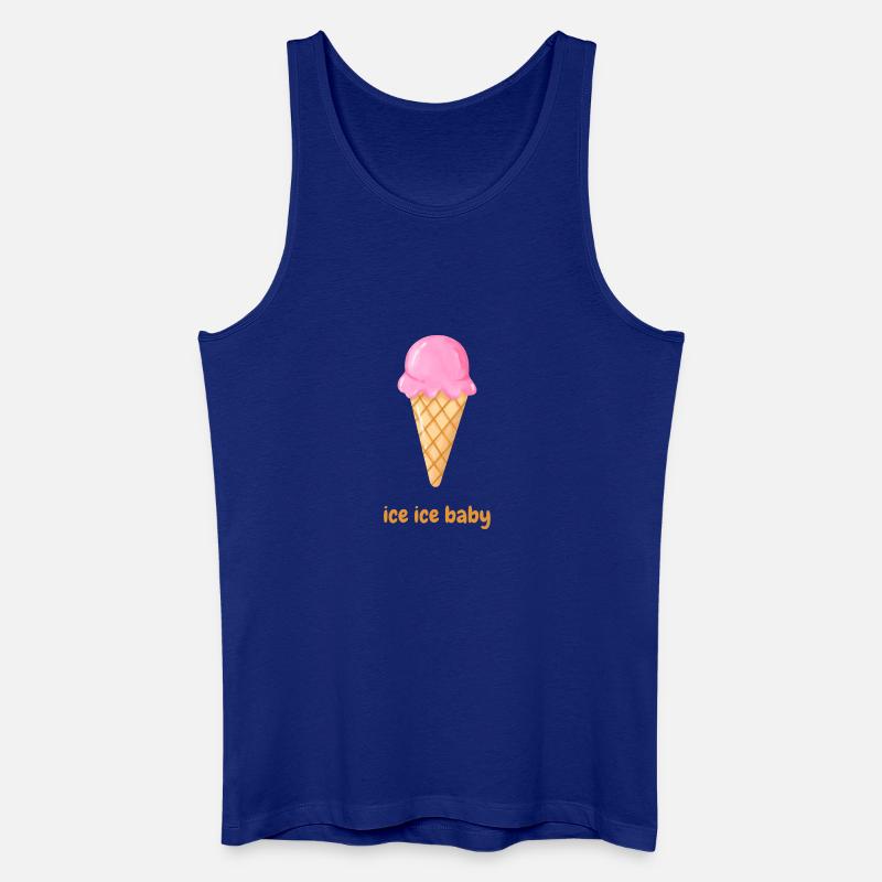 Eis eis baby - Männer Bio Tank Top - Königsblau