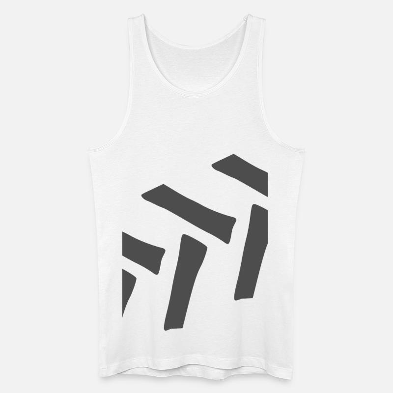 Executor profile - Men’s Organic Tank Top - white
