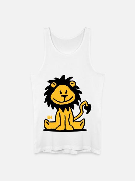 Lion - Débardeur bio Homme - blanc
