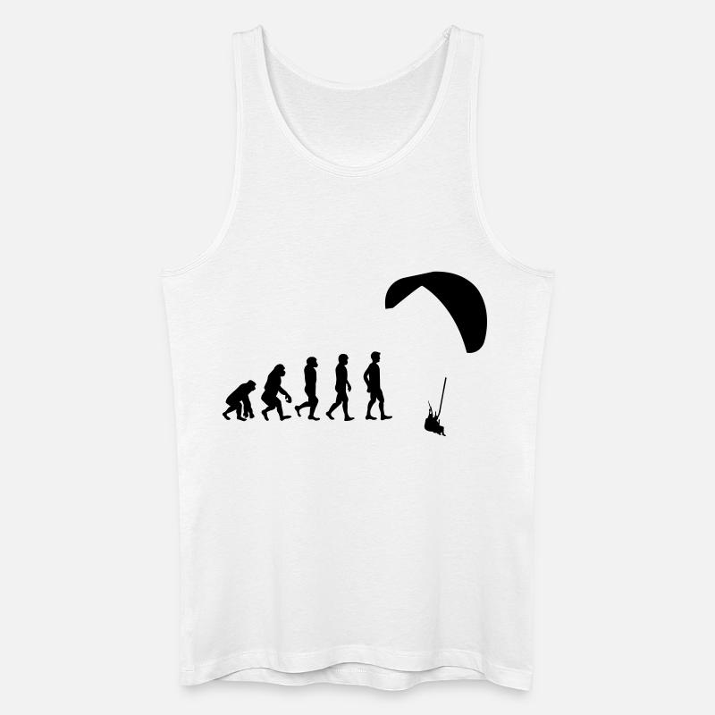 Evolution glider - Men’s Organic Tank Top - white