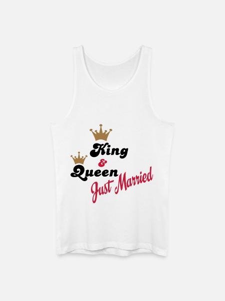 wedding - Men’s Organic Tank Top - white