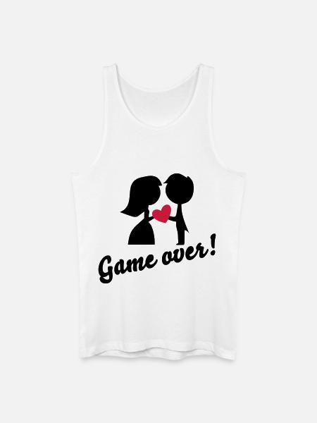 wedding - Men’s Organic Tank Top - white