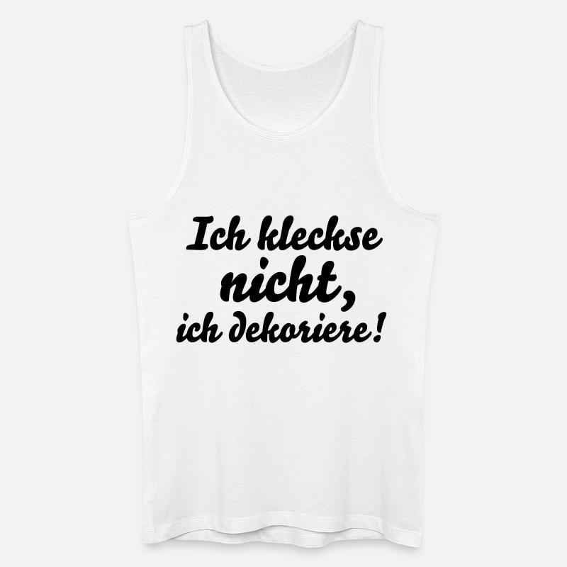baby humor spruch - Männer Bio Tank Top - Weiß