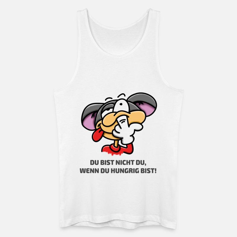 Popeln - Nase bohren - Männer Bio Tank Top - Weiß