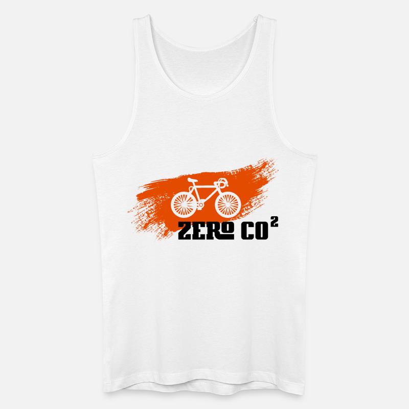 Zero CO2 - Männer Bio Tank Top - Weiß