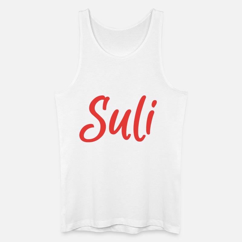 Suli - Männer Bio Tank Top - Weiß