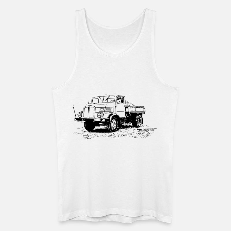 IFA H3 Kipper - Männer Bio Tank Top - Weiß