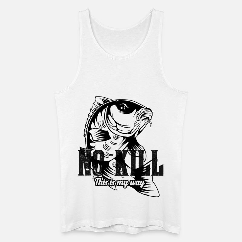 Carpe – no kill 2022 - Männer Bio Tank Top - Weiß