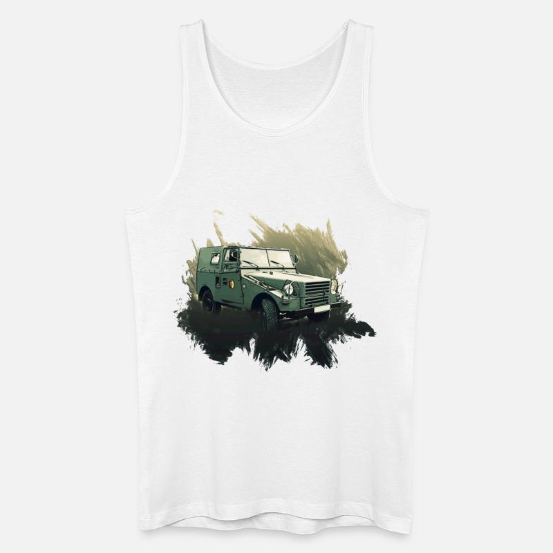 IFA P3 - Männer Bio Tank Top - Weiß