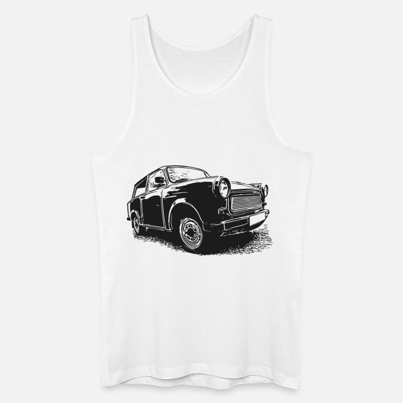  - Trabbi - Männer Bio Tank Top - Weiß