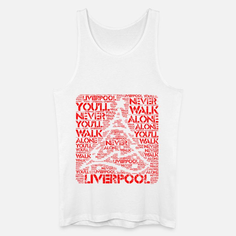 Liverpool - Männer Bio Tank Top - Weiß