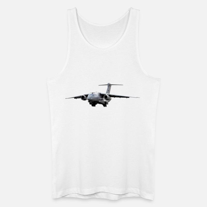 C-390 - Männer Bio Tank Top - Weiß