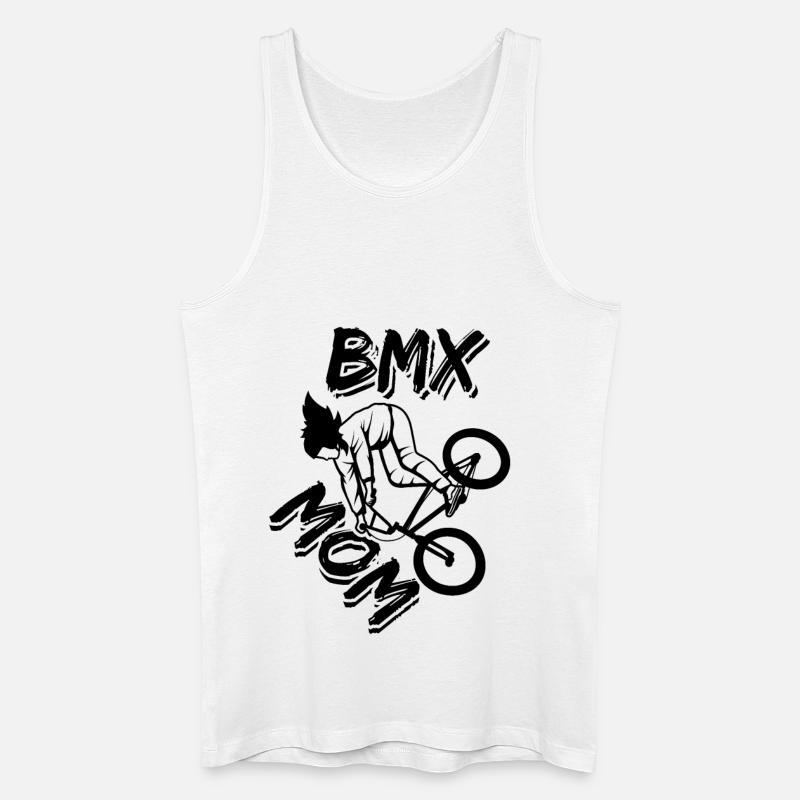 BXM Mama - Männer Bio Tank Top - Weiß