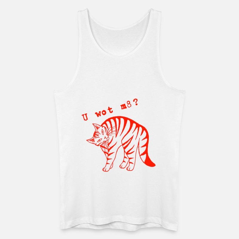 Was meinst du, Kumpel? - Männer Bio Tank Top - Weiß