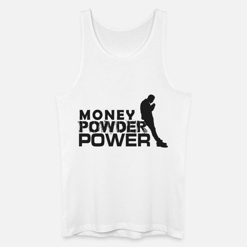 MPP schwarz - Männer Bio Tank Top - Weiß