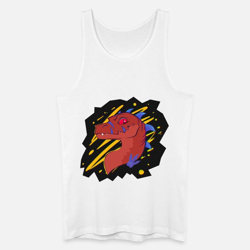 Firia, die Chimäre (von Derpy Fox) - Männer Bio Tank Top - Weiß