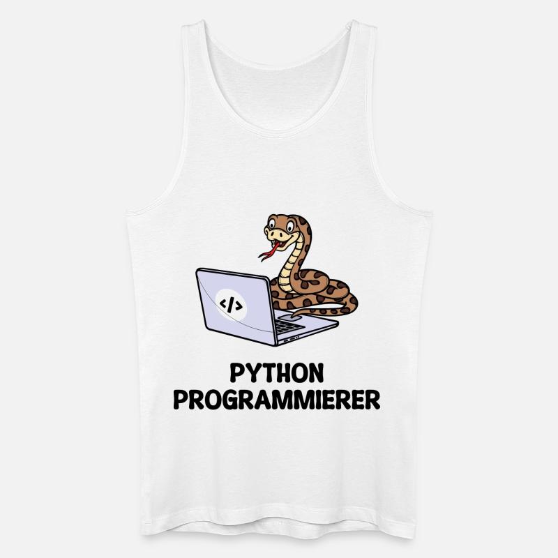 Programmierer Computer Code Developer Statement - Männer Bio Tank Top - Weiß
