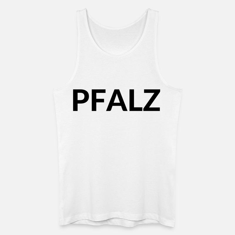 Pälzer - Männer Bio Tank Top - Weiß
