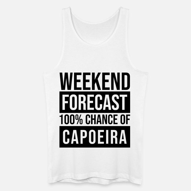 Capoeira - Männer Bio Tank Top - Weiß