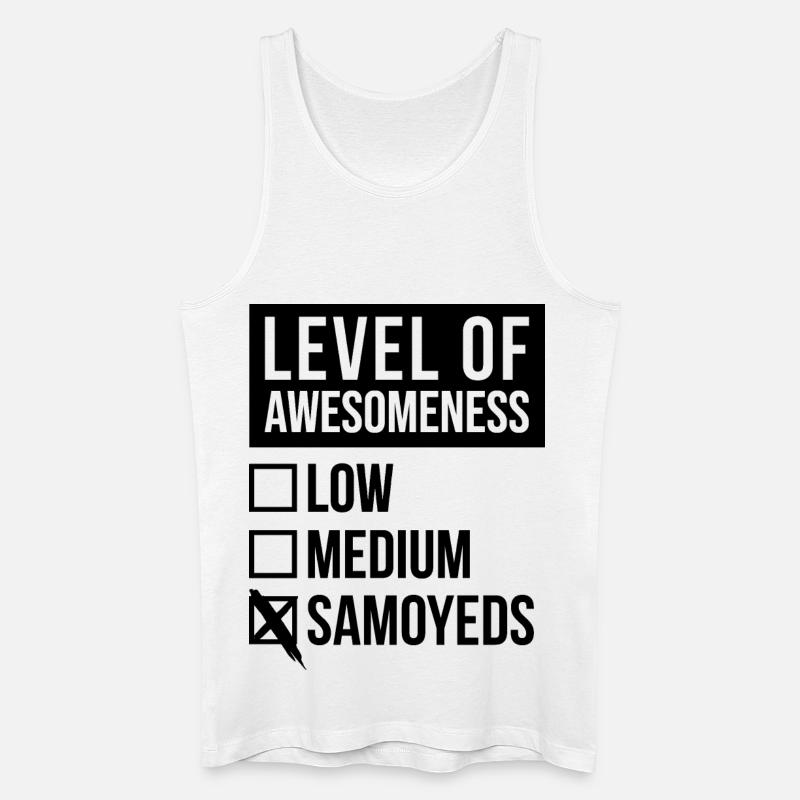 Samojeden - Männer Bio Tank Top - Weiß