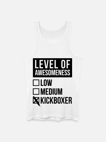 Kickboxing Kickboxing Kickboxing - Men’s Organic Tank Top - white