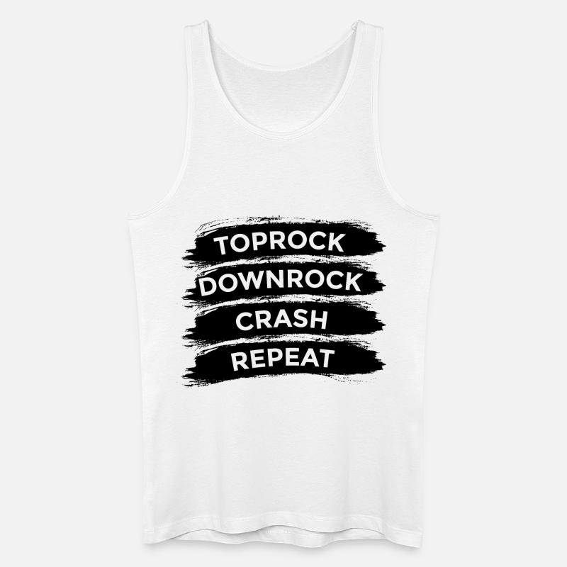 Breakdancer Spruch - Männer Bio Tank Top - Weiß