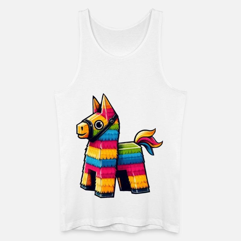 Pinata | Cinco de Mayo Pinata - Männer Bio Tank Top - Weiß