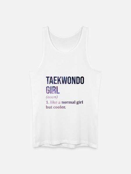 Taekwondo - Débardeur bio Homme - blanc