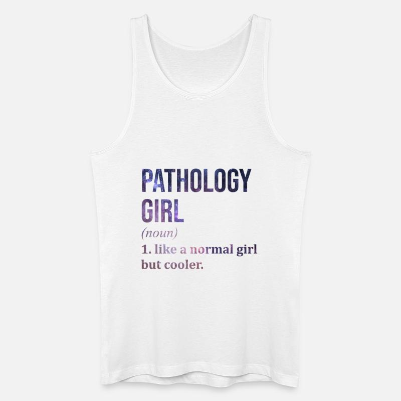 Pathologie - Männer Bio Tank Top - Weiß