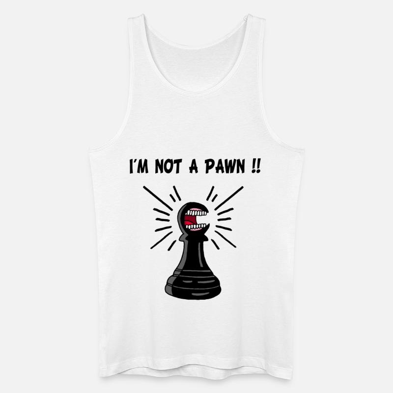 Der Rebellenbauer - Männer Bio Tank Top - Weiß