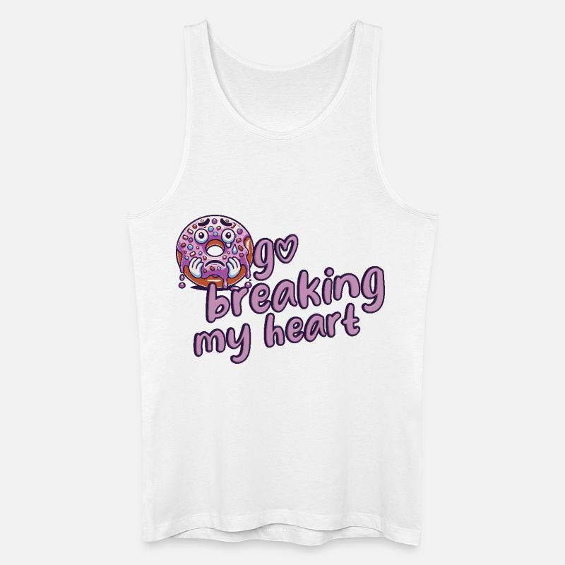 Doughnut - Men’s Organic Tank Top - white