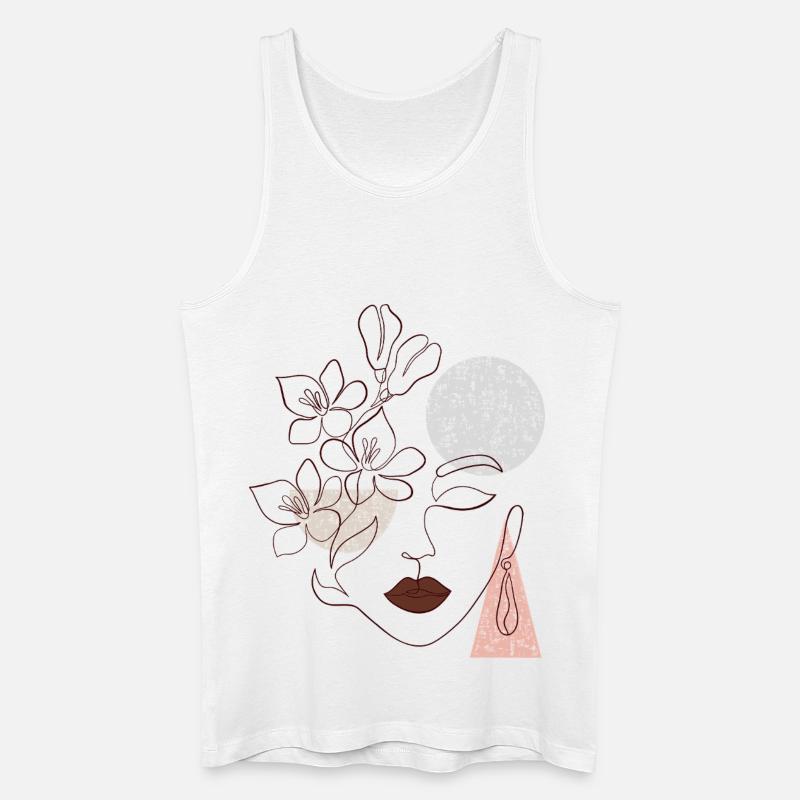 Love and joy - Männer Bio Tank Top - Weiß