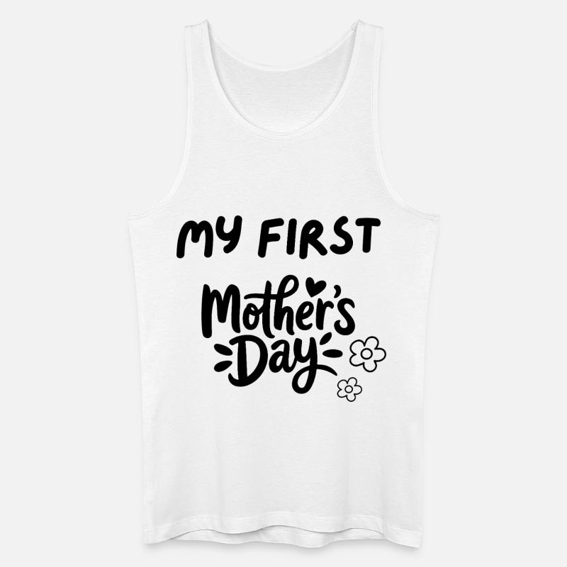 my first mothers day - Männer Bio Tank Top - Weiß
