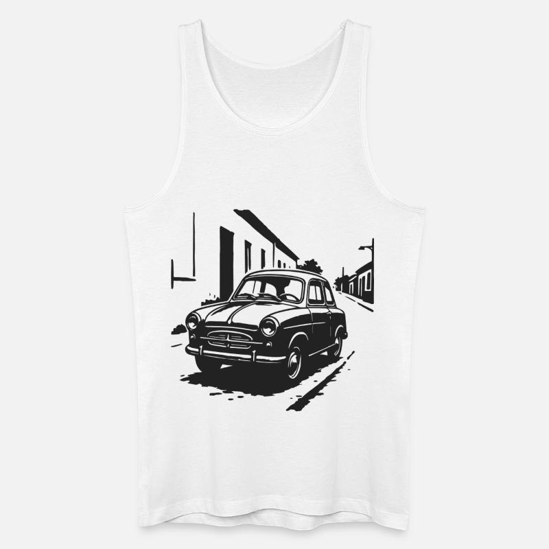 Goggo Liebe - Männer Bio Tank Top - Weiß