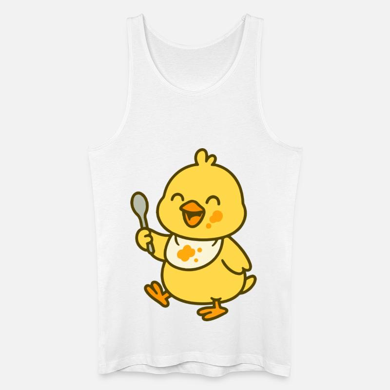 Futtern fürs Leben - Männer Bio Tank Top - Weiß
