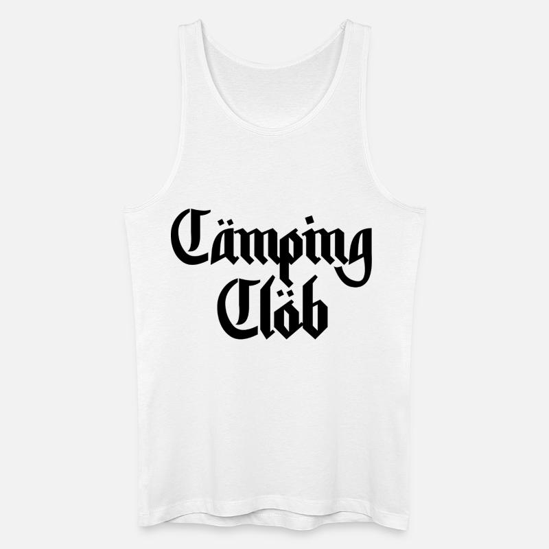 Cämping Clöb Light-Edition - Männer Bio Tank Top - Weiß