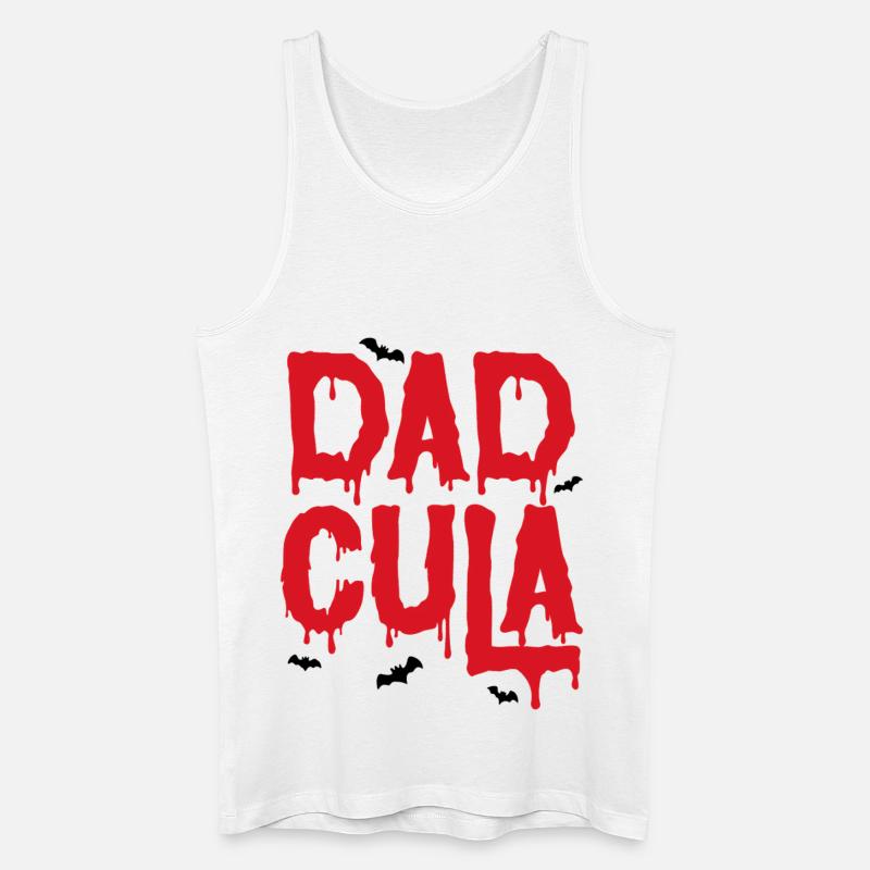 dadcula - Männer Bio Tank Top - Weiß
