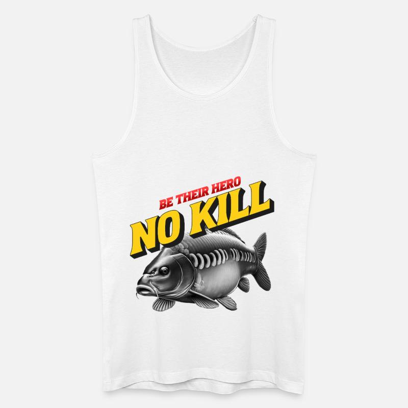 Seien Sie ihr Held! - Männer Bio Tank Top - Weiß