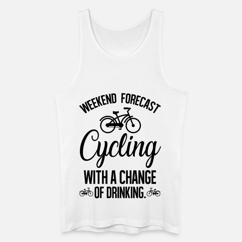 Bitte Design bereitstellen - Männer Bio Tank Top - Weiß