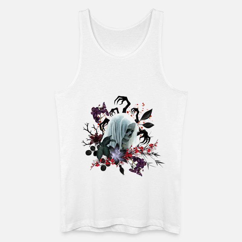 Die verfluchte Braut - Männer Bio Tank Top - Weiß