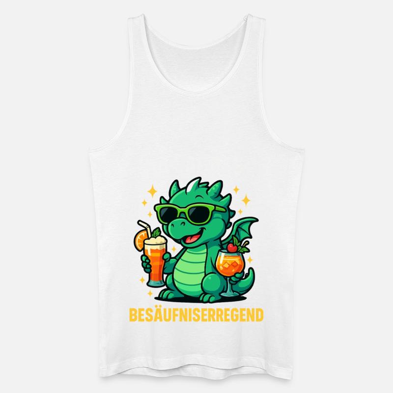 Die Lage Ist Besäufniserregend - Männer Bio Tank Top - Weiß