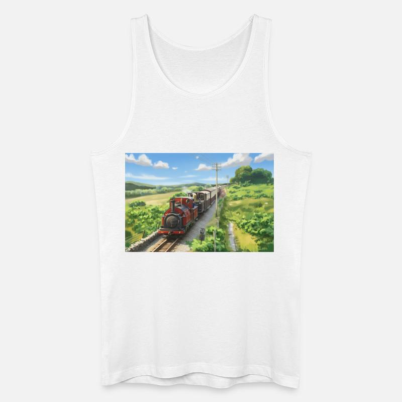 Dduallt-Doppelspiel - Männer Bio Tank Top - Weiß