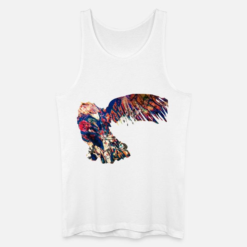 Igle - Männer Bio Tank Top - Weiß