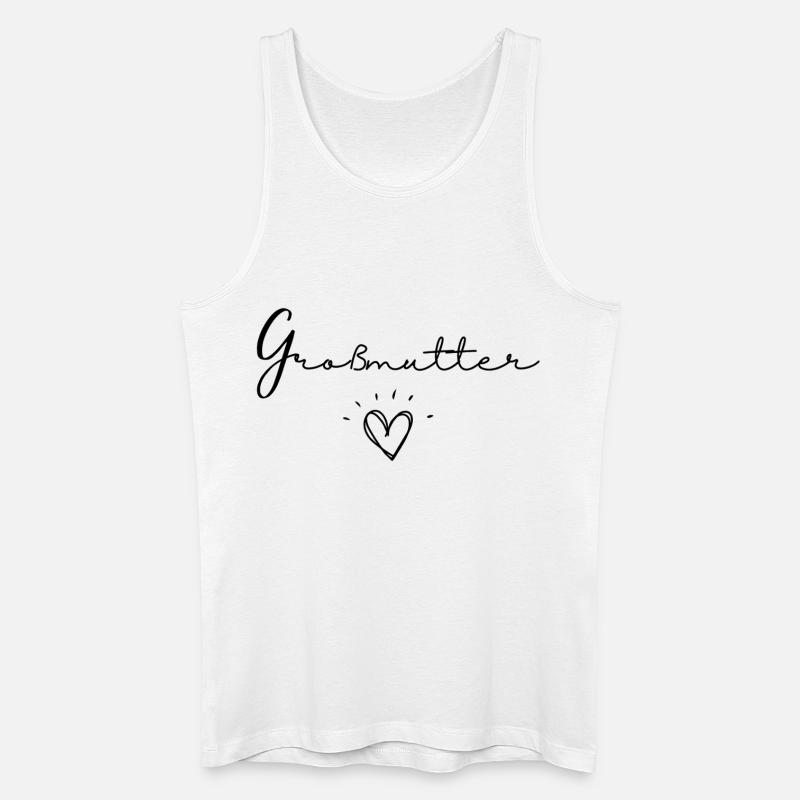 Großmutter - Männer Bio Tank Top - Weiß