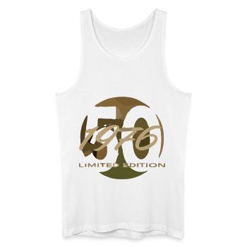 Legendär Seit 1976 Limited Edition Retro Look - Männer Bio Tank Top - Weiß - Vorne