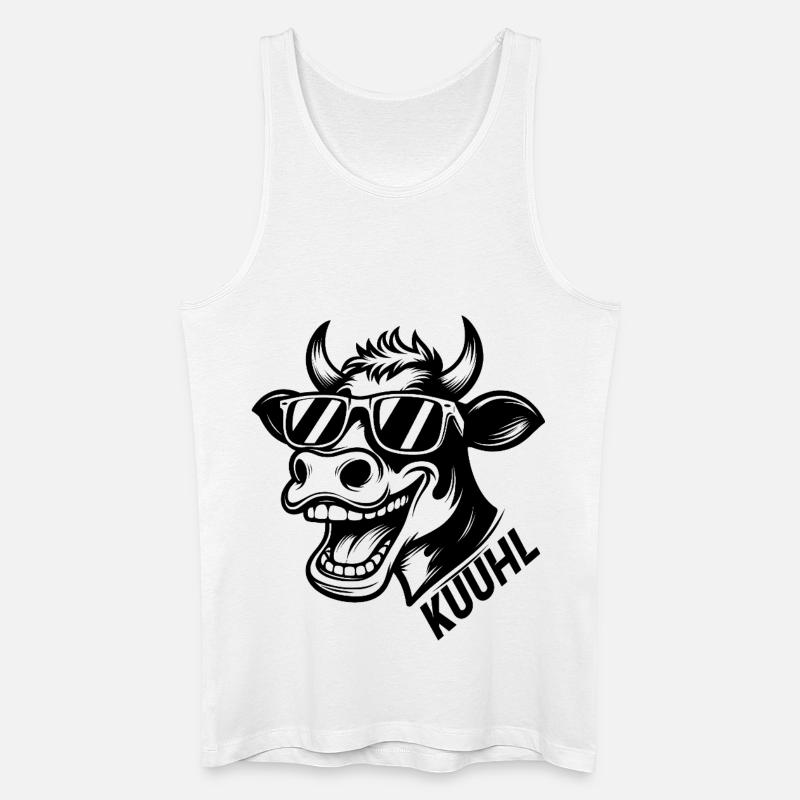 Kuuhl - Männer Bio Tank Top - Weiß